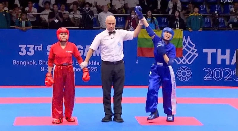 SEA Games 33: Vietnam suma otra medalla de oro en kickboxing