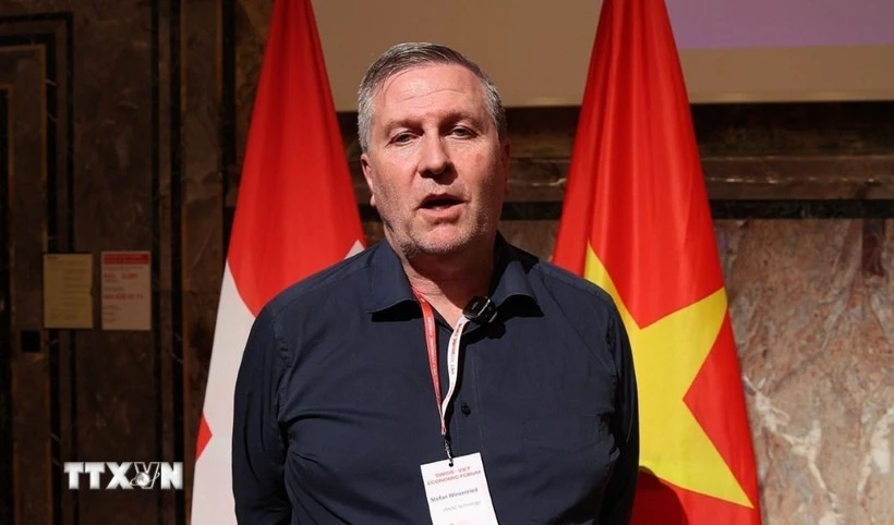 Stefan Winzenried, fundador y director general de JANZZ.technology (Foto: VNA)