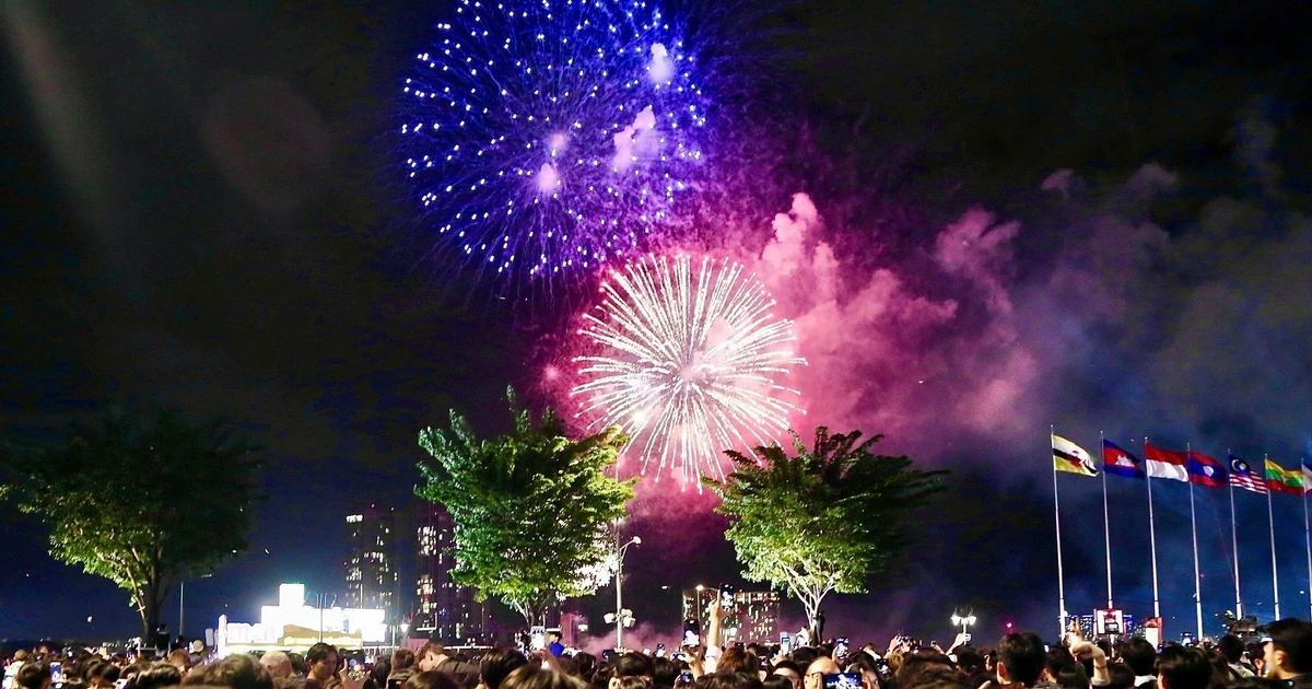 Ciudad Ho Chi Minh celebrará el Año Nuevo con seis puntos de fuegos artificiales. (Foto: VNA)