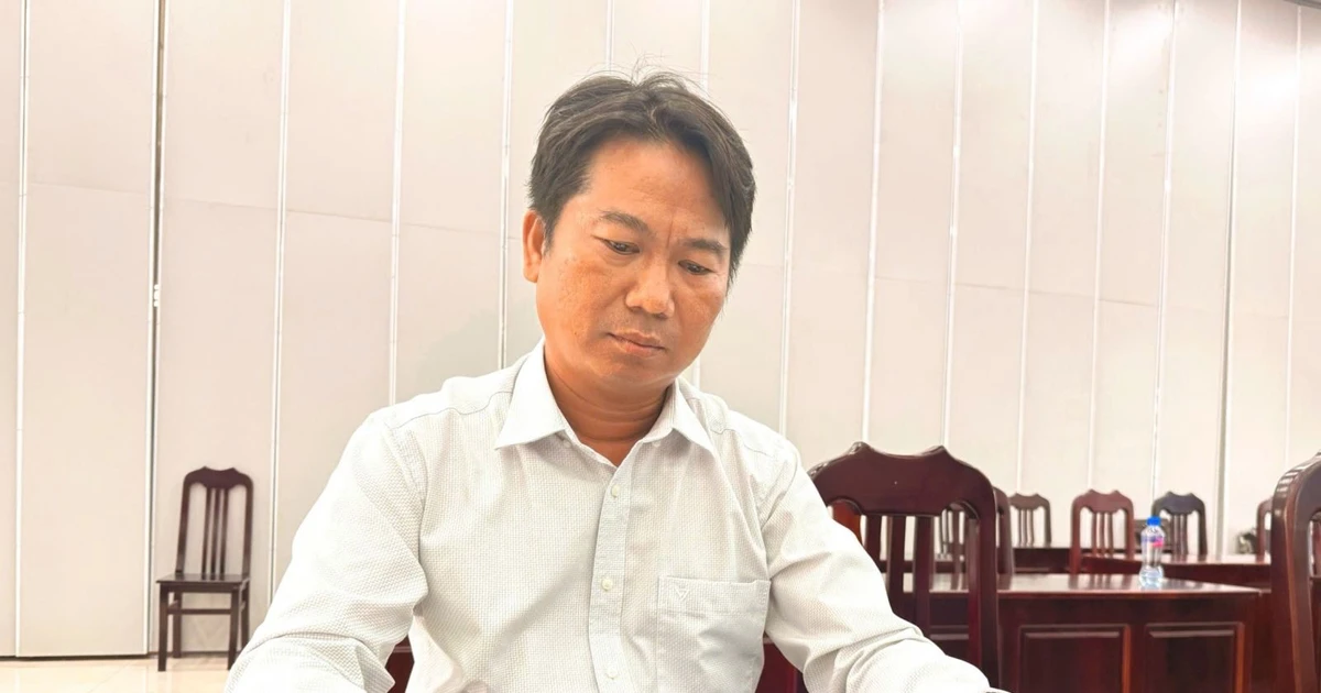 Tran Van Binh, secretario de la Célula del Partido de la aldea de Giong Bang (comuna fronteriza de Thuong Phuoc, provincia de Dong Thap). (Fuente: VNA)