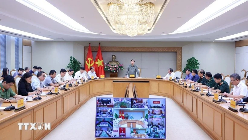 En la reunión (Fuente: VNA) 