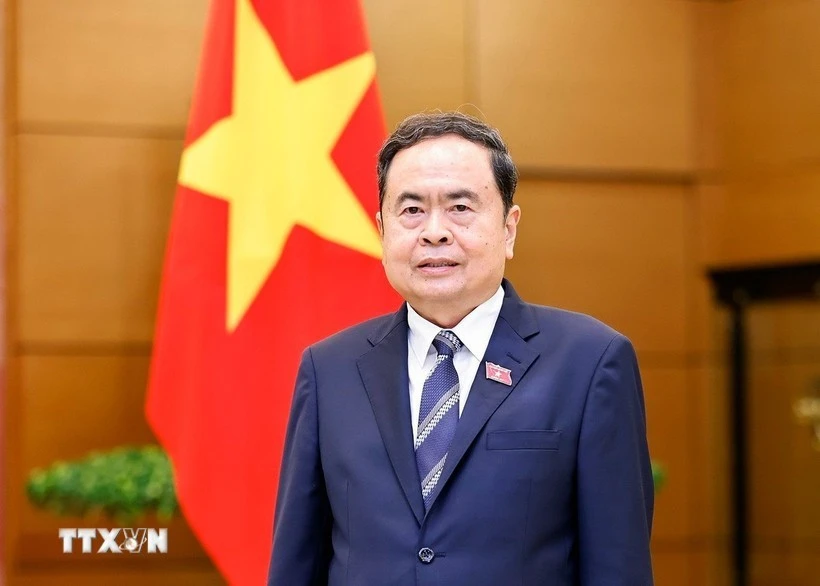 El presidente de la Asamblea Nacional de Vietnam, Tran Thanh Man (Fuente: VNA) 