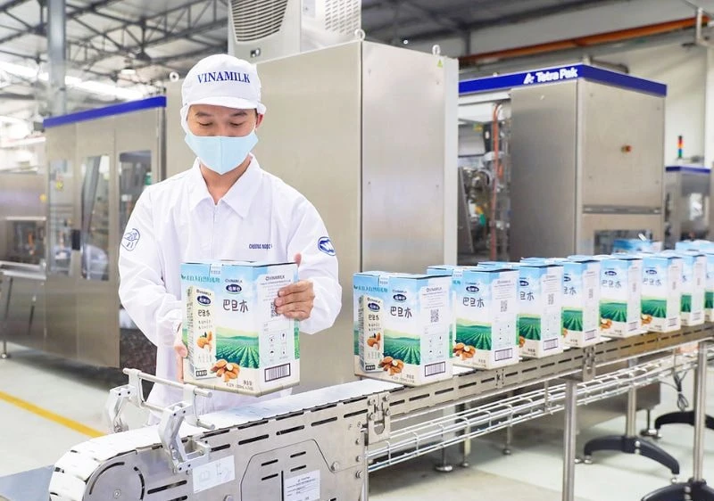 Vinamilk se ha convertido en la sexta marca de leche más valiosa del mundo. (Fuente: hanoimoi.vn) 