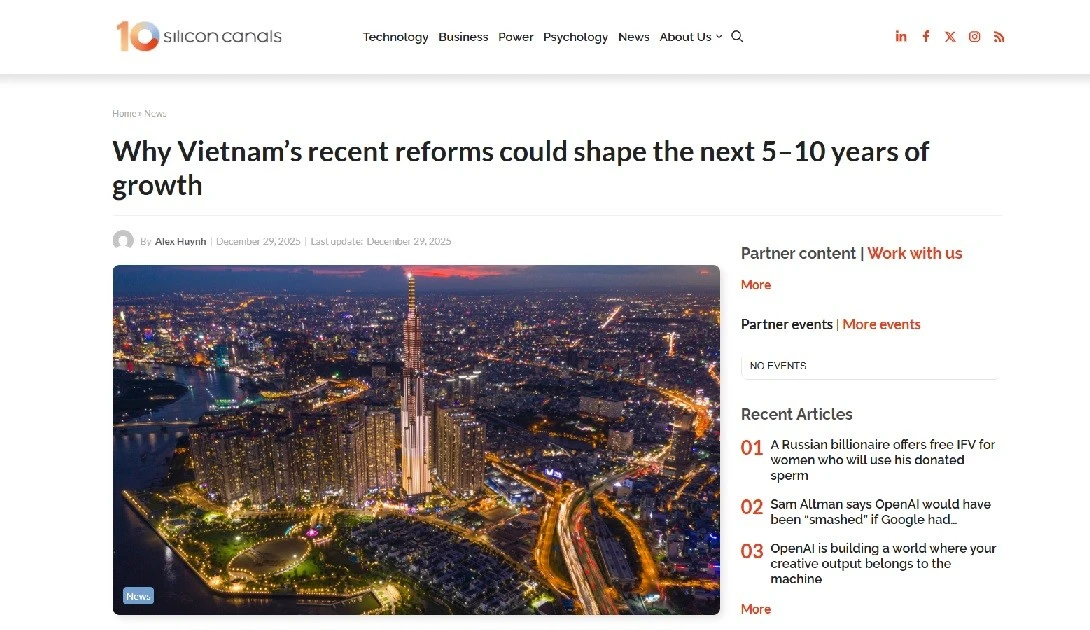 Artículo publicado en el portal neerlandés siliconcanals.com (Foto: captura de pantalla)