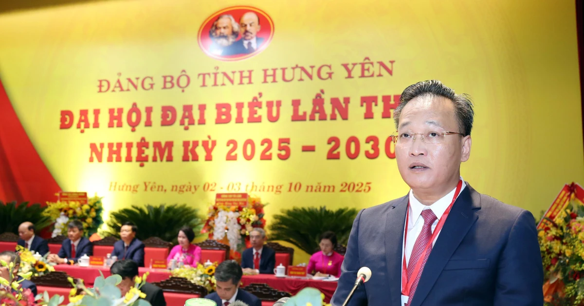 Nguyen Huu Nghia, miembro del Comité Central del Partido y secretario del Comité del Partido de Hung Yen en el mandato 2020-2025, continuará en su cargo en el nuevo período. (Foto: VNA)