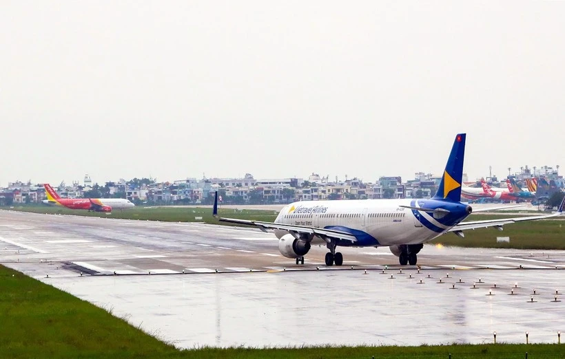 El aero puerto internacional de Da Nang. (Foto: VNA) 