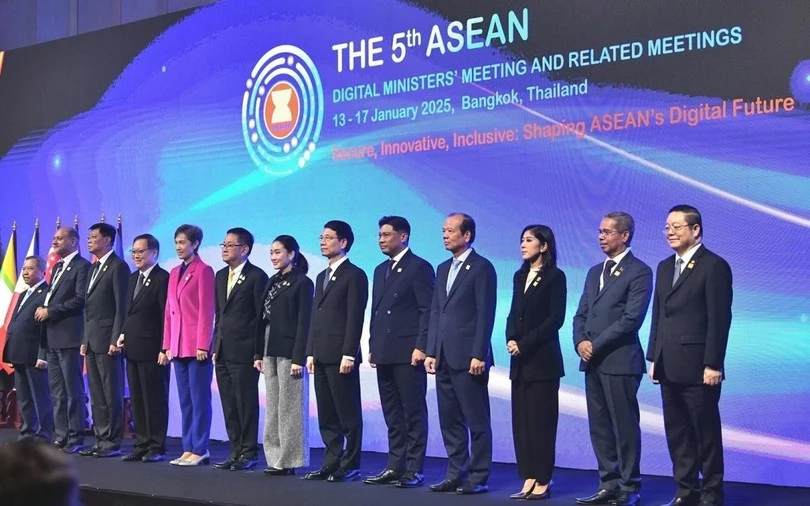 La VI Reunión de Ministros Digitales de la Asean en Bangkok (Foto: VNA)