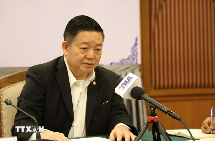 El secretario general de la Asean, Kao Kim Hourn. (Foto: VNA)