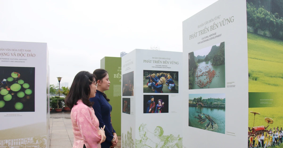 La exposición “Patrimonio Cultural Vietnamita: Vitalidad de la Tradición a la Modernidad” se inaugura en Ciudad Ho Chi Minh (Foto: VNA)