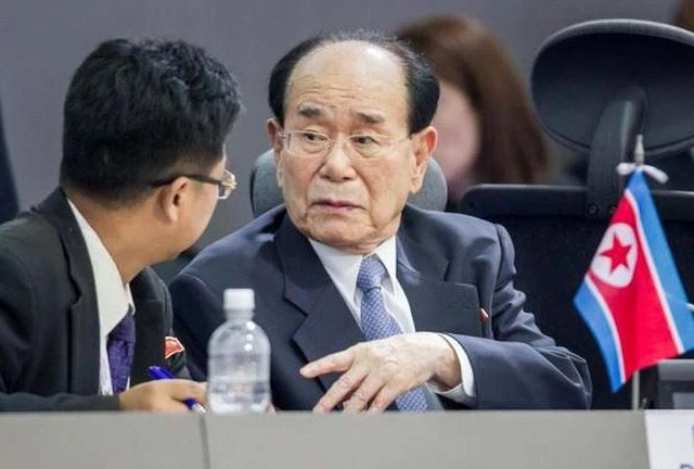 Kim Yong Nam, expresidente del Comité Permanente de la Asamblea Suprema del Pueblo de la República Popular Democrática de Corea. (Fuente: KCNA) 