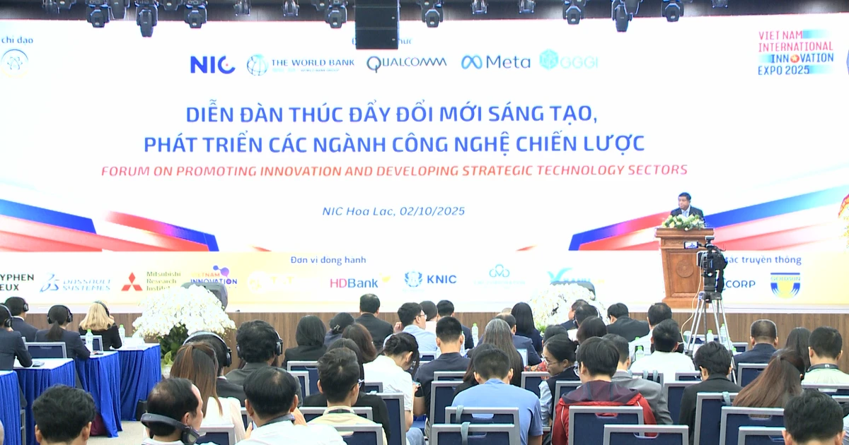 El viceprimer ministro Nguyen Chi Dung habla en el evento. (Foto: VGP)