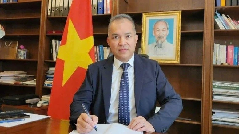 El embajador de Vietnam en Kuwait, Nguyen Duc Thang. (Foto: VNA)