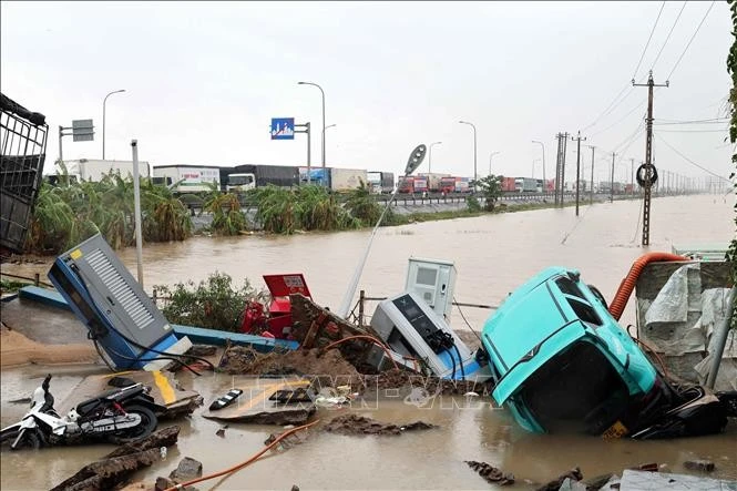 Consecuencias de las inundaciones en la provincia de Dak Lak (Foto: VNA)