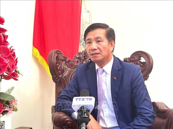 El embajador vietnamita en Malasia, Dinh Ngoc Linh. (Fuente: VNA) 