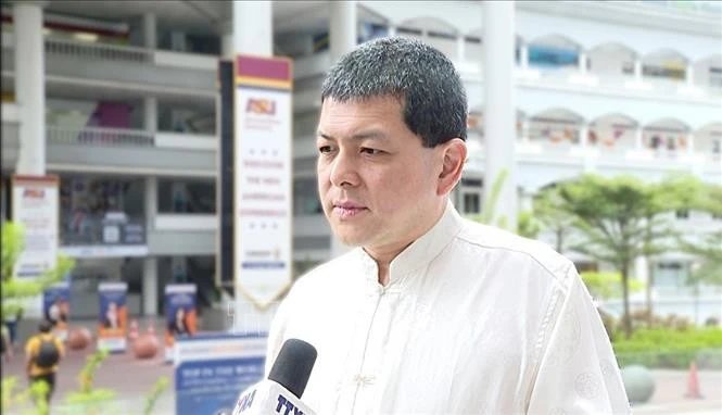 El experto sénior Ei Sun OH, del Centro de Investigación del Pacífico, en Malasia. (Foto: VNA)