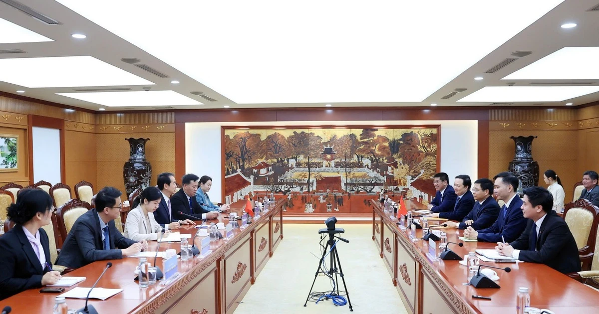 En la cita. (Foto: VNA)