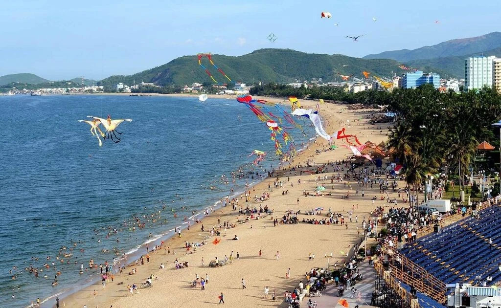 La playa de Nha Trang en Khanh Hoa (Foto: VNA)
