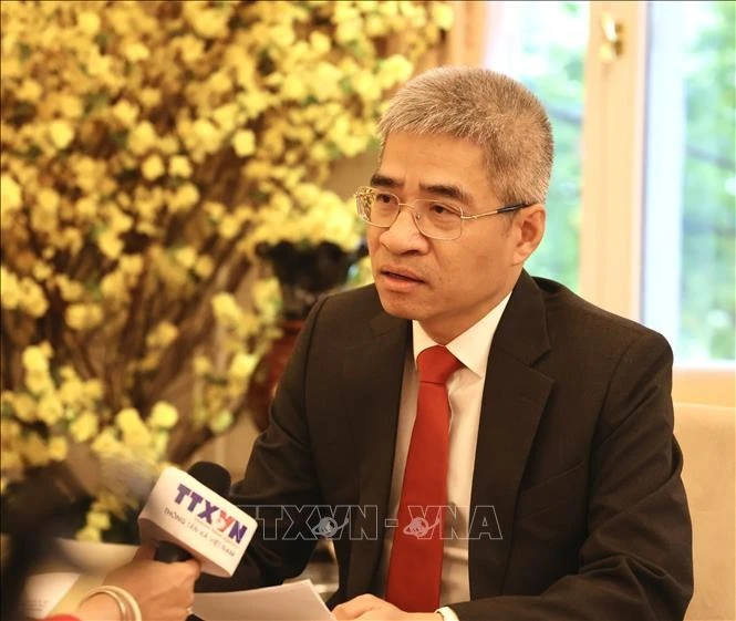 El embajador de Vietnam en Alemania, Nguyen Dac Thanh (Foto: VNA) 