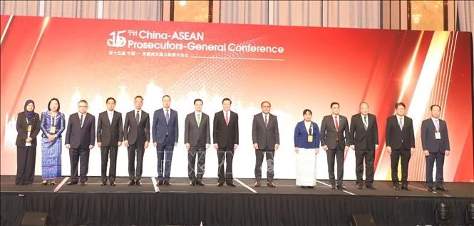 Delegados participantes en la cita. (Foto: VNA)