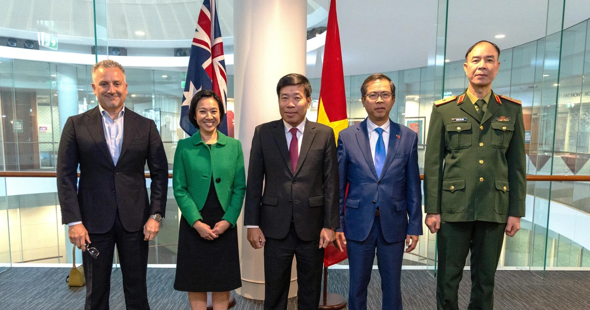 Funcionarios vietnamitas y australianos en el X Diálogo Estratégico de Diplomacia y Defensa (Foto: Ministerio de Relaciones Exteriores)