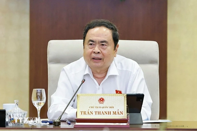 El presidente de la Asamblea Nacional de Vietnam, Tran Thanh Man. (Foto: VNA)