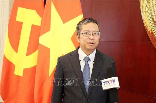 El embajador vietnamita en China, Pham Thanh Binh (Fuente: VNA) 