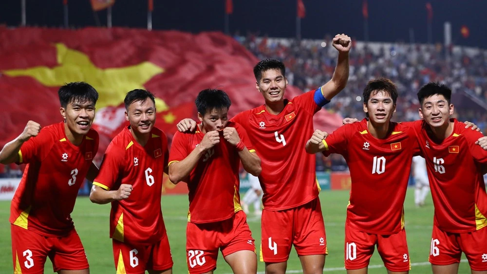 Jugadores de sub-22 de Vietnam. (Foto: VFF)