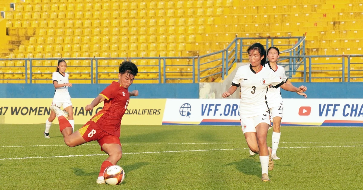 Imagen del partido. (Foto: VNA)