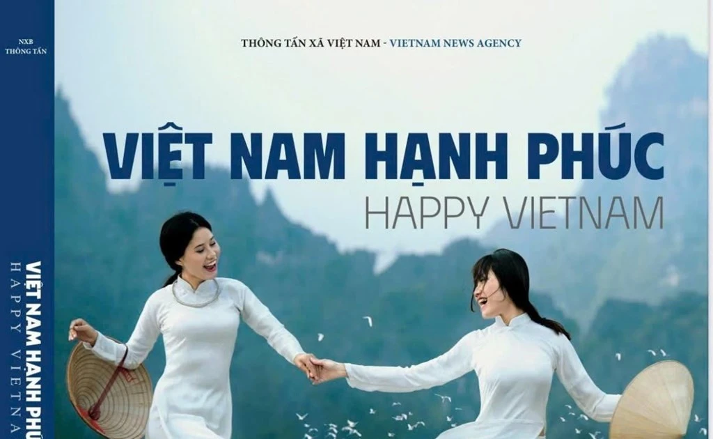 Portada del libro "Vietnam feliz" (Fuente: VNA)