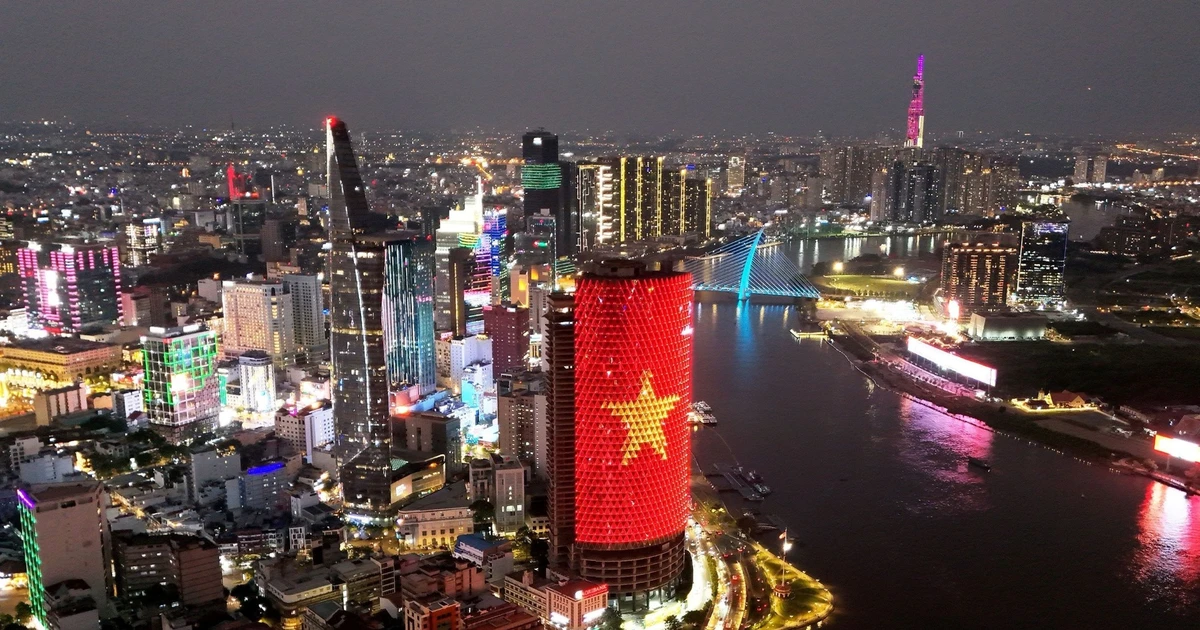 Zona céntrica de Ciudad Ho Chi Minh (Foto: VNA)