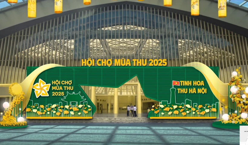 Del 26 de octubre al 4 de noviembre de 2025, el Centro de Exposiciones de Vietnam (VEC) en Hanói será el escenario de la Feria de Otoño 2025. (Foto: VNA)