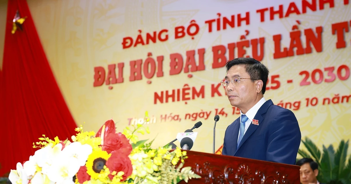 Nguyen Doan Anh, secretario del Comité del Partido de la provincia central de Thanh Hoa (Fuente: VNA) 
