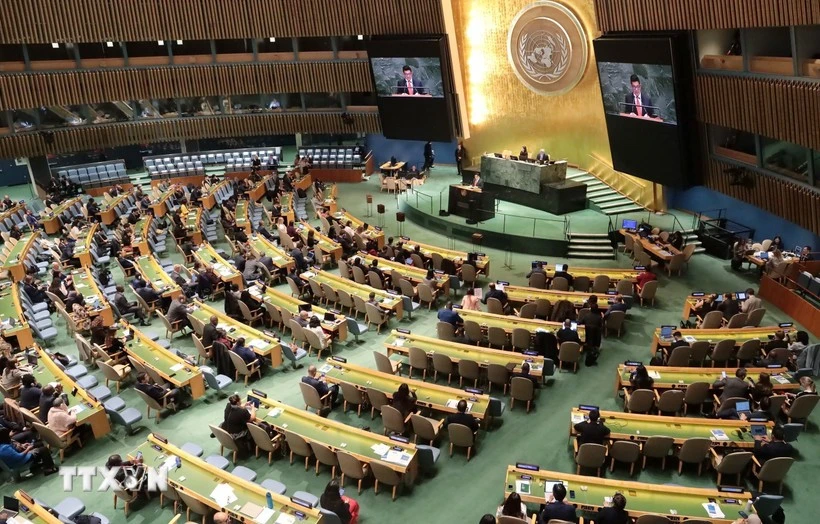 La reelección de Vietnam como miembro del Consejo de Derechos Humanos de la ONU para el mandato 2026-2028 refleja el reconocimiento de la comunidad internacional al prestigio del país indochino. (Foto: VNA)