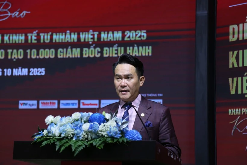 Dang Hong Anh, presidente de la VYEA (Foto: VNA)