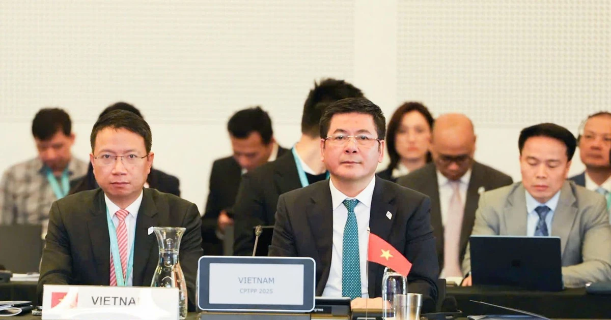 El ministro de Industria y Comercio, Nguyen Hong Dien participa en el evento (Fuente: VNA)