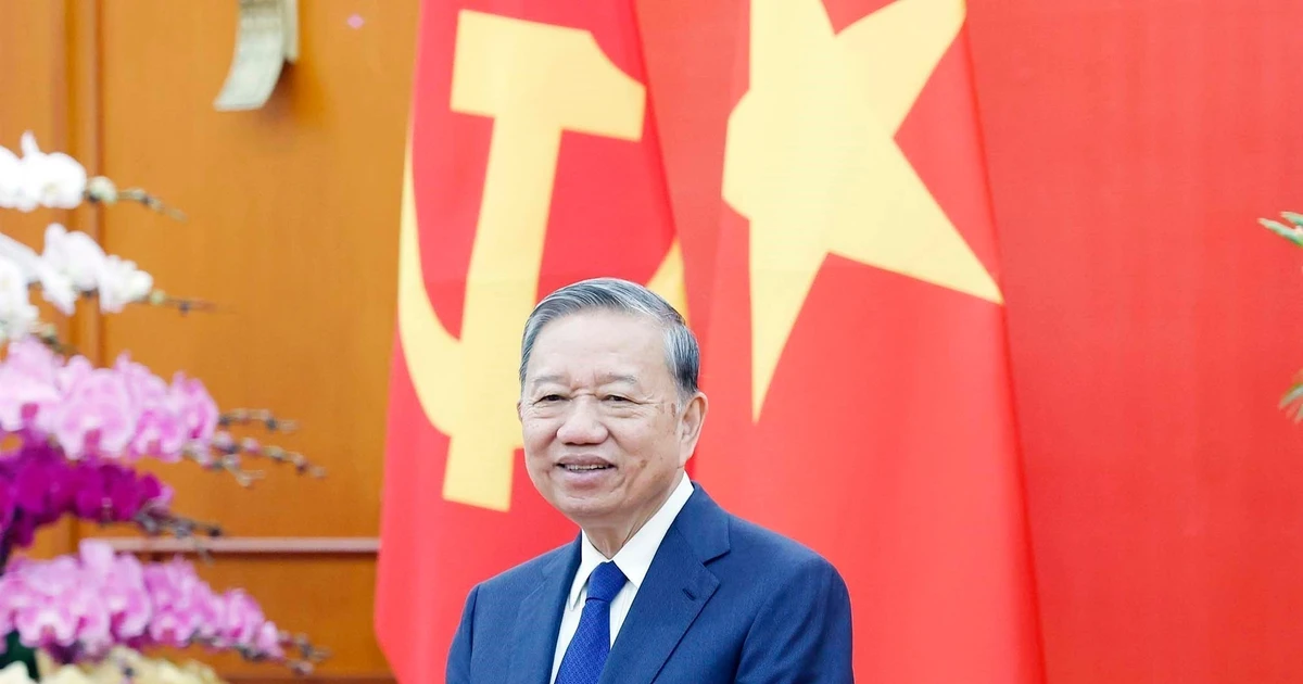 El secretario general del Partido Comunista de Vietnam, To Lam. (Foto: VNA) 