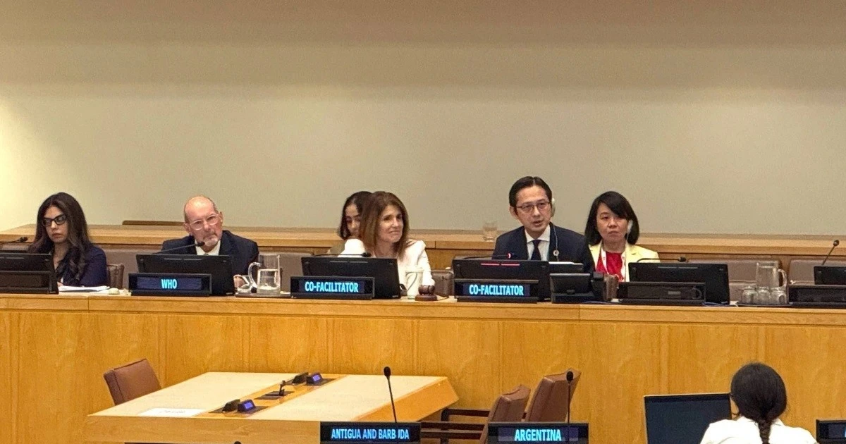 Esta resolución fue coordinada conjuntamente por el embajador Do Hung Viet, representante permanente de Vietnam ante la ONU, y la embajadora Paula Narváez, jefa permanente de Chile. (Foto: VNA)