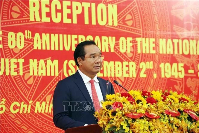 Nguyen Van Duoc, presidente del Comité Popular de Ciudad Ho Chi Minh. (Foto: VNA)