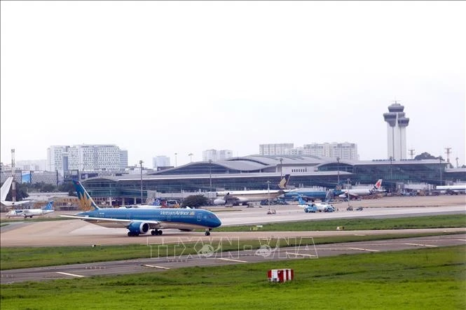 El aeropuerto de Tan Son Nhat. (Foto: VNA)