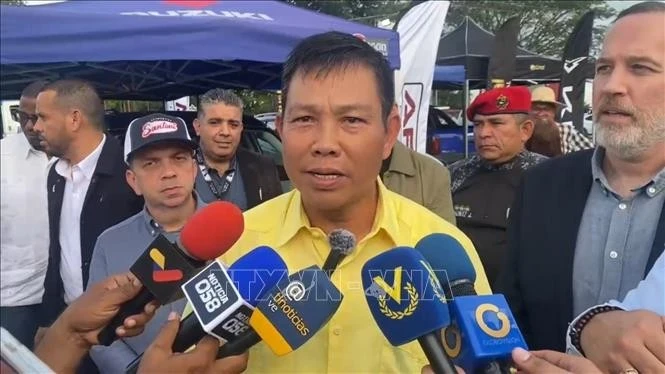 El embajador de Vietnam en Venezuela, Vu Trung My. (Foto: VNA)