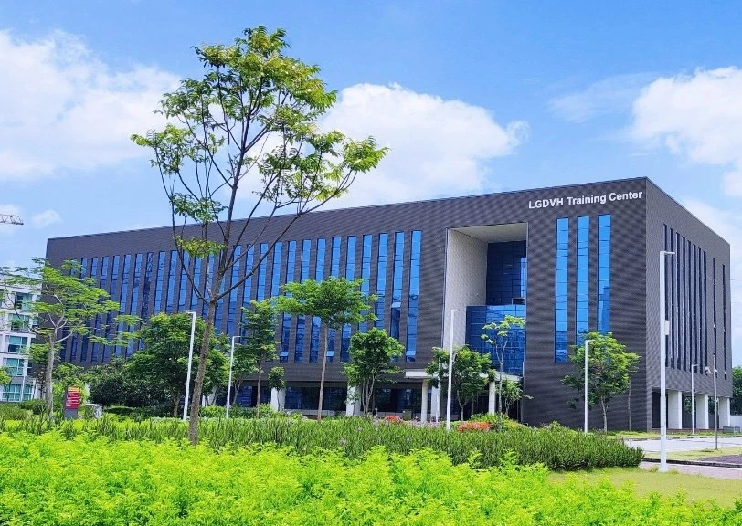 Centro de capacitación de LG Display Vietnam Hai Phong (Foto: thanhphohaiphong.gov.vn)