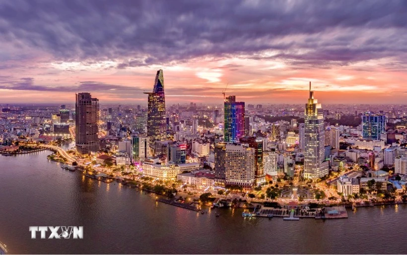 Panorama de Ciudad Ho Chi Minh. (Foto: VNA)