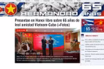 El sitio web de Prensa Latina lanza la columna «Cuba-Vietnam: 65 años de hermandad». (Foto: VNA)