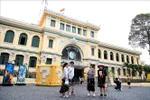 Oficina Central de Correos, una obra arquitectónica única en el centro de Ciudad Ho Chi Minh. Foto: VNA