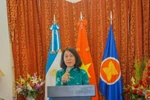 La embajadora de Vietnam en Argentina, Ngo Minh Nguyet. (Foto: VNA)