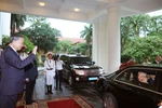 Presidente de Duma Estatal de Rusia concluye con éxito su visita oficial a Vietnam. (Foto: VNA)