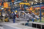 Línea de producción de automóviles Hyundai Thanh Cong. Foto: VNA