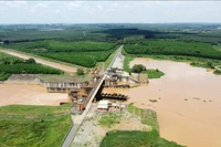 La presa de Phuoc Hoa. (Fuente: VNA)