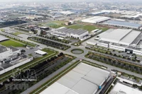 El Parque Industrial Thang Long II se encuentra en los distritos de Yen My y My Hao, en la provincia de Hung Yen. (Fuente: VNA)