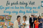 La comunidad vietnamita en Bélgica dispone de un lugar de encuentro literario para disfrutar de la lectura de valiosos libros en la lengua materna (Fuente: VNA)